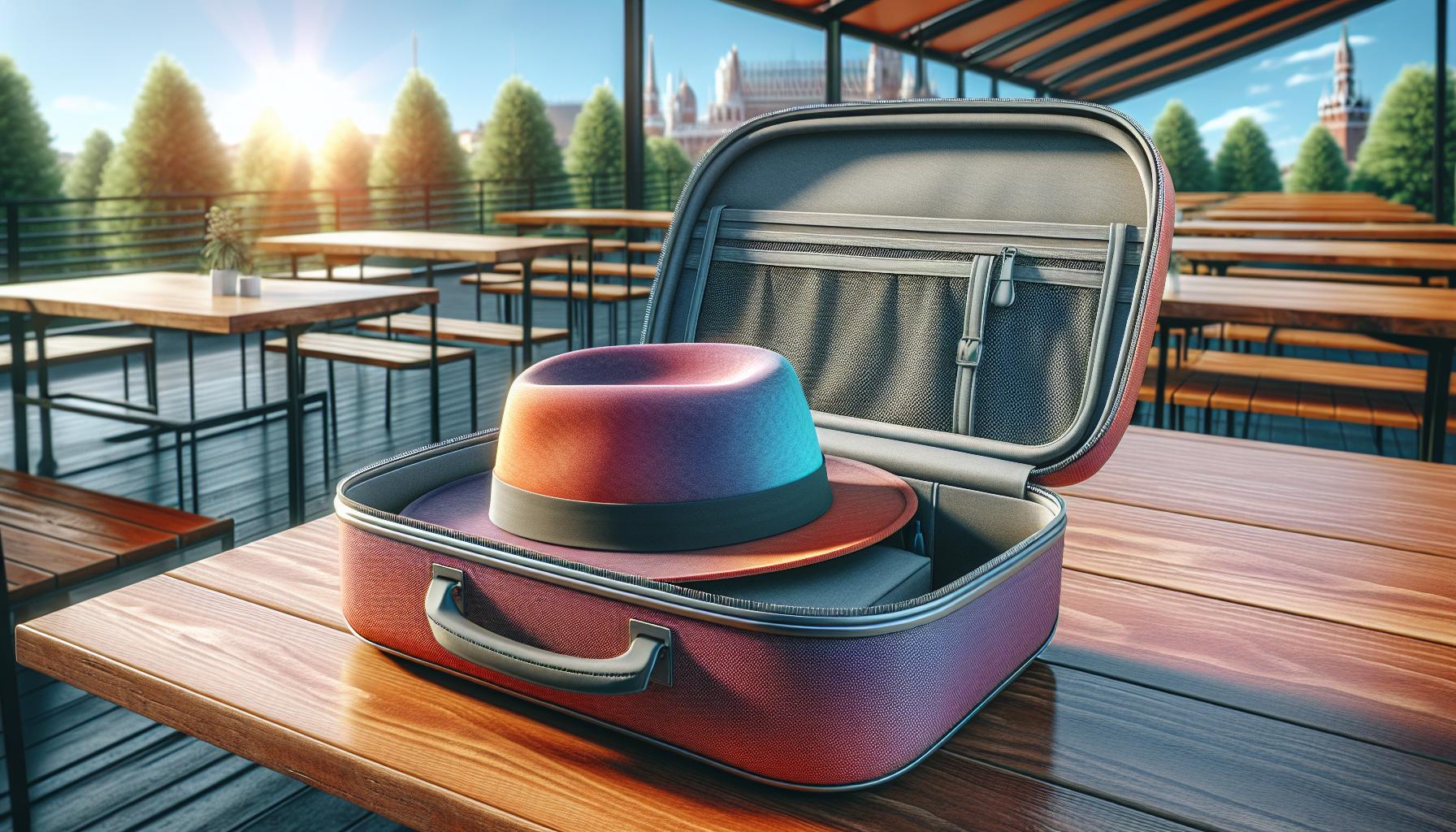 travel hat case